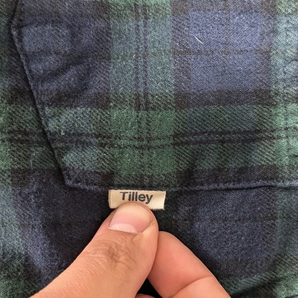 Tilley flannel (L) - Picture 3 of 4
